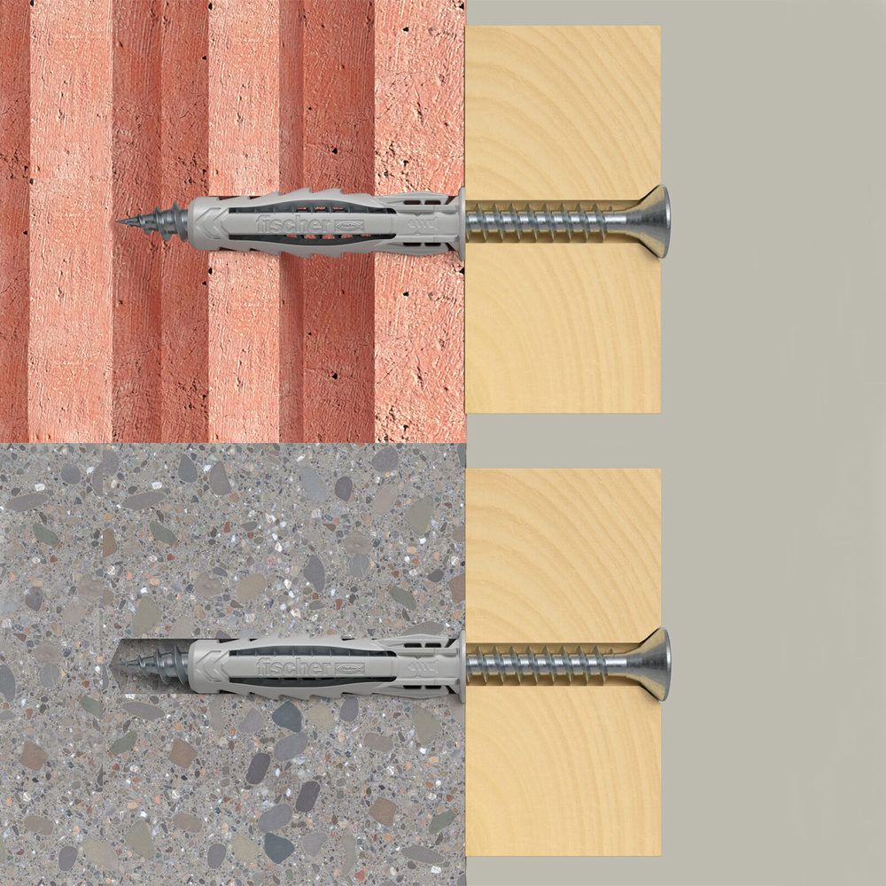 Taco Fischer SX Plus Ø 6 x 30 mm. (Caja de 100 piezas) - Imagen 2