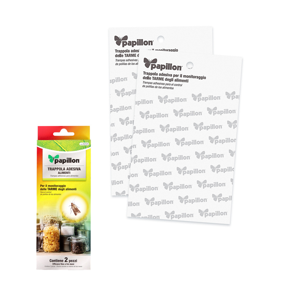 Trampa Polilla Alimentos Adhesiva (2 Unidades), Trampa Polilla Despensa, Trampa Polillas Cocina, Trampa Polillas Alimentarias - Imagen 2