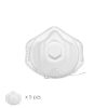 Mascarilla Respiratoria FFP3 Con Valvula (5 Unidades)