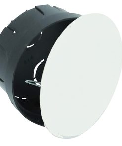 Caja Empotrar Registro Con Tapa Ø 80 x 40 Gancho Metálico