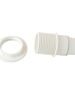 Portalamparas 4 A. E-14 Con Rosca + Arandela Blanco