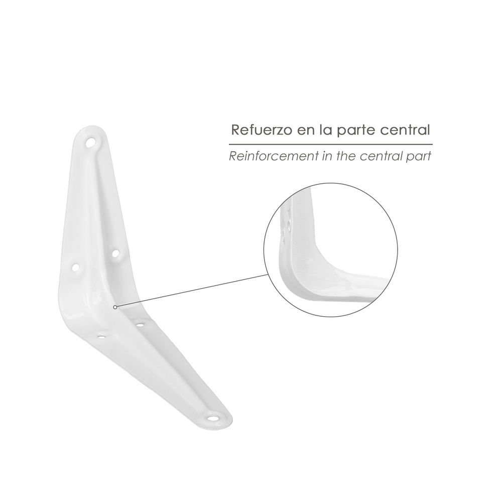 Palomilla Wolfpack Pintada Blanca 100x125 mm. - Imagen 2