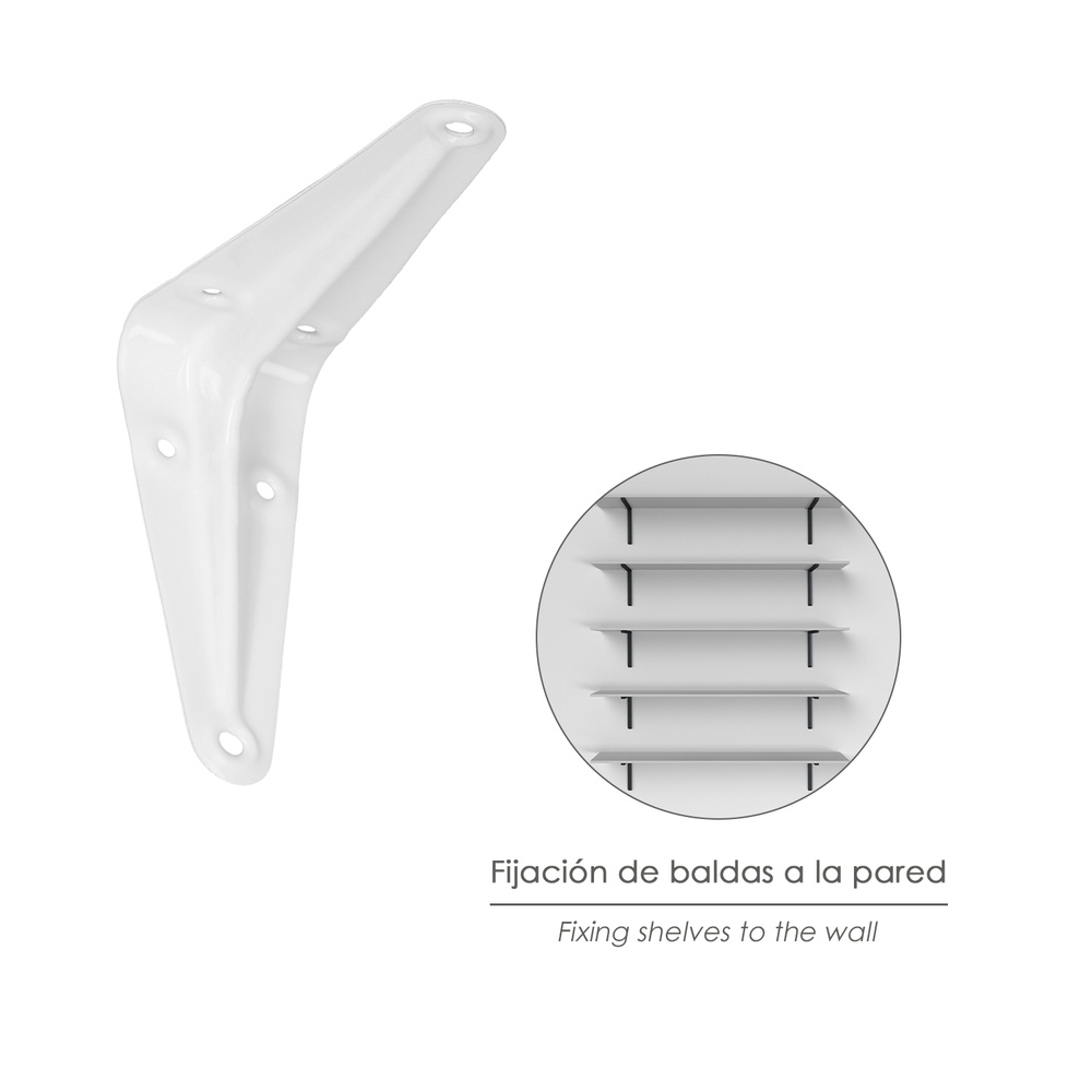 Palomilla Wolfpack Pintada Blanca 100x125 mm. - Imagen 3