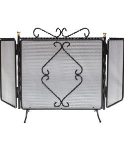 Pantalla Chimenea 94,5 x 49,5 (Alt) cm. Salvachispas, Protector Chimenea, Protector Rejilla Chimenea.